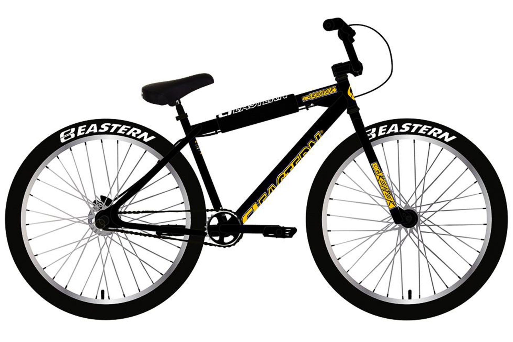 Easter Big Reaper LTD 26" BMX Cruiser - Black-Gold Black - Gold  