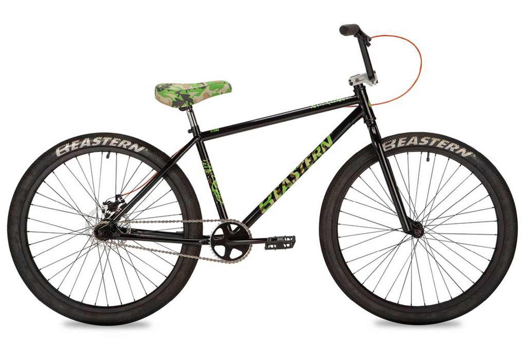 Eastern Growler 26" BMX Crusier - Black Black 22.5" 