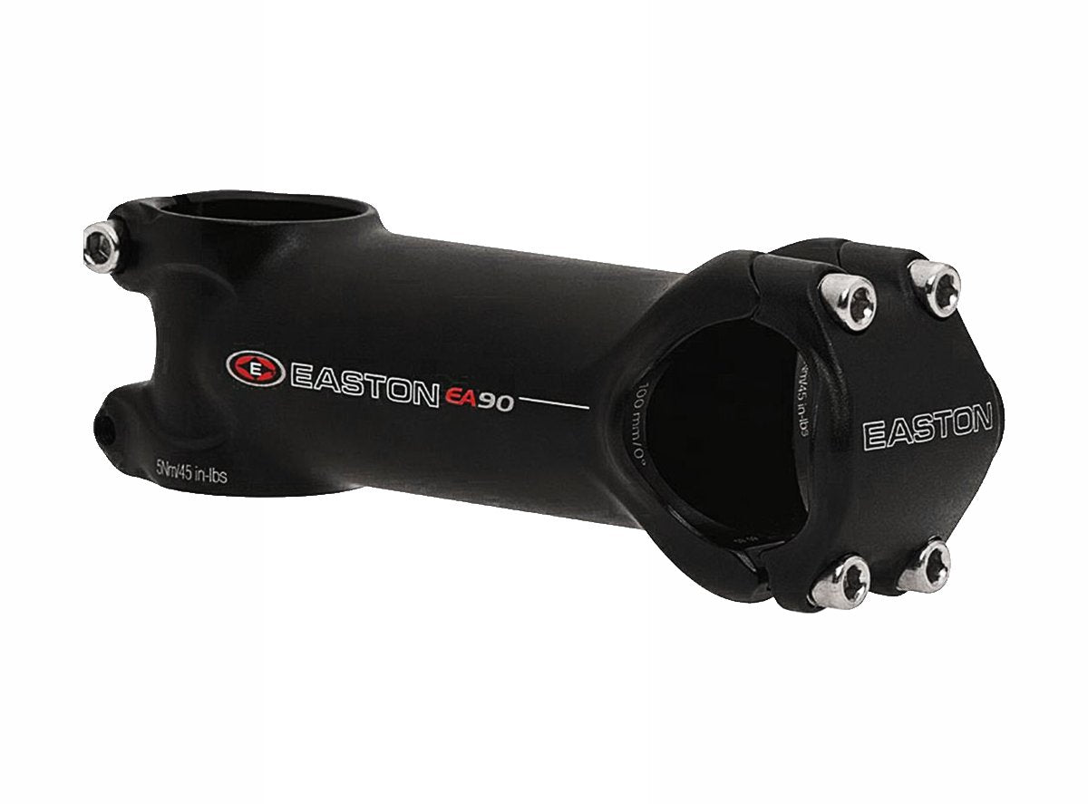 Easton EA90 Aluminum 31.8 MTB Stem - Black Black 1.1/8" 80mm