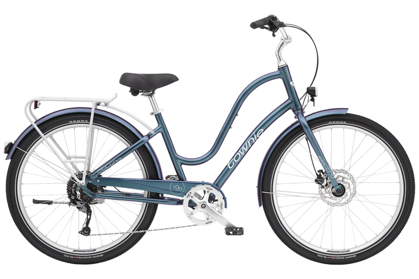 Electra Townie Path 9D 27.5 EQ Step-Thru Bike - Womens - Aurora Metallic - 2022 Aurora Metallic 48cm (19") - Medium 