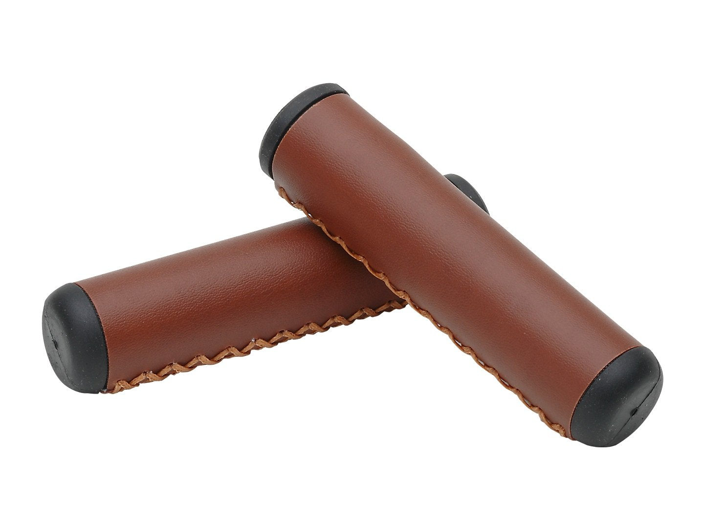 Electra Hand-Stitched Grips - Vintage Brown Vintage Brown Long 