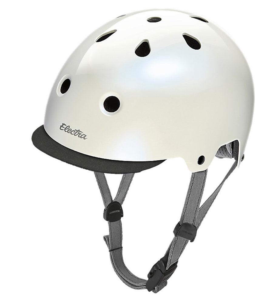 Electra Solid Color Bike Helmet - Mother of Pearl Mother of Pearl Small 