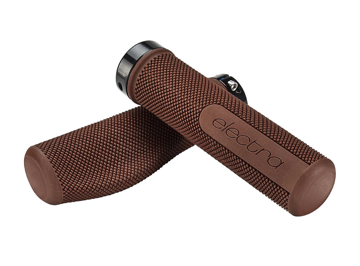 Electra Townie Ergo Grips - Vintage Brown Vintage Brown Long 