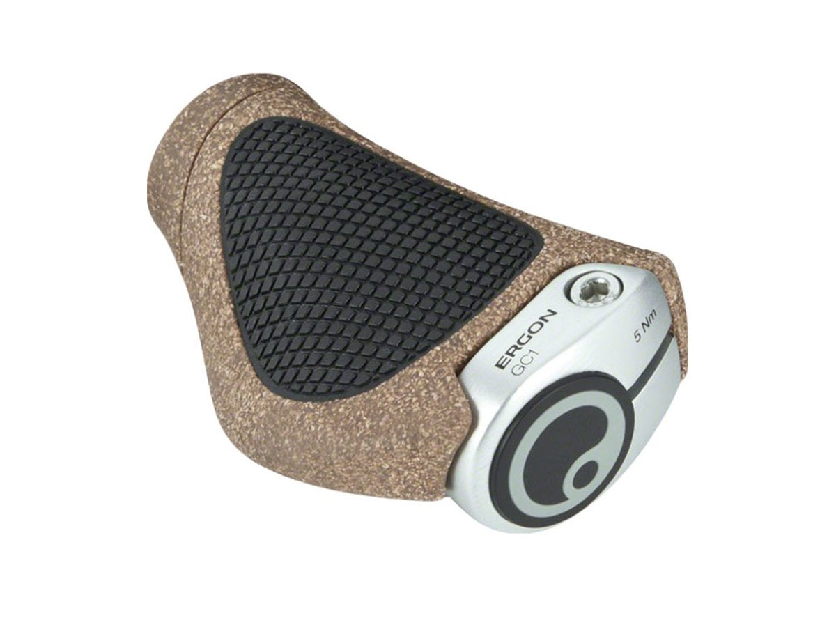 Ergon GC1 BioKork - Rohloff/Nexus Grips - Black-Tan Black - Tan  