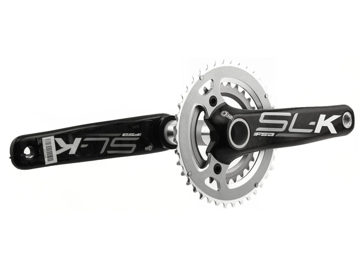 FSA SL-K PF30 10 Spd Crankset - Carbon-White Carbon - White 175mm - 40-28t 