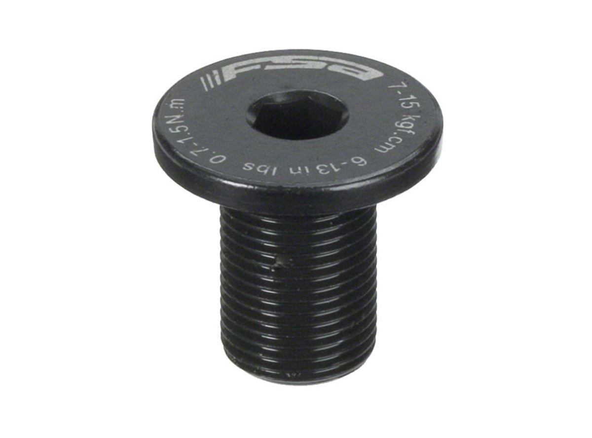 FSA MegaExo Crankset Bolts Black Fits - Gamma/Omega M12 