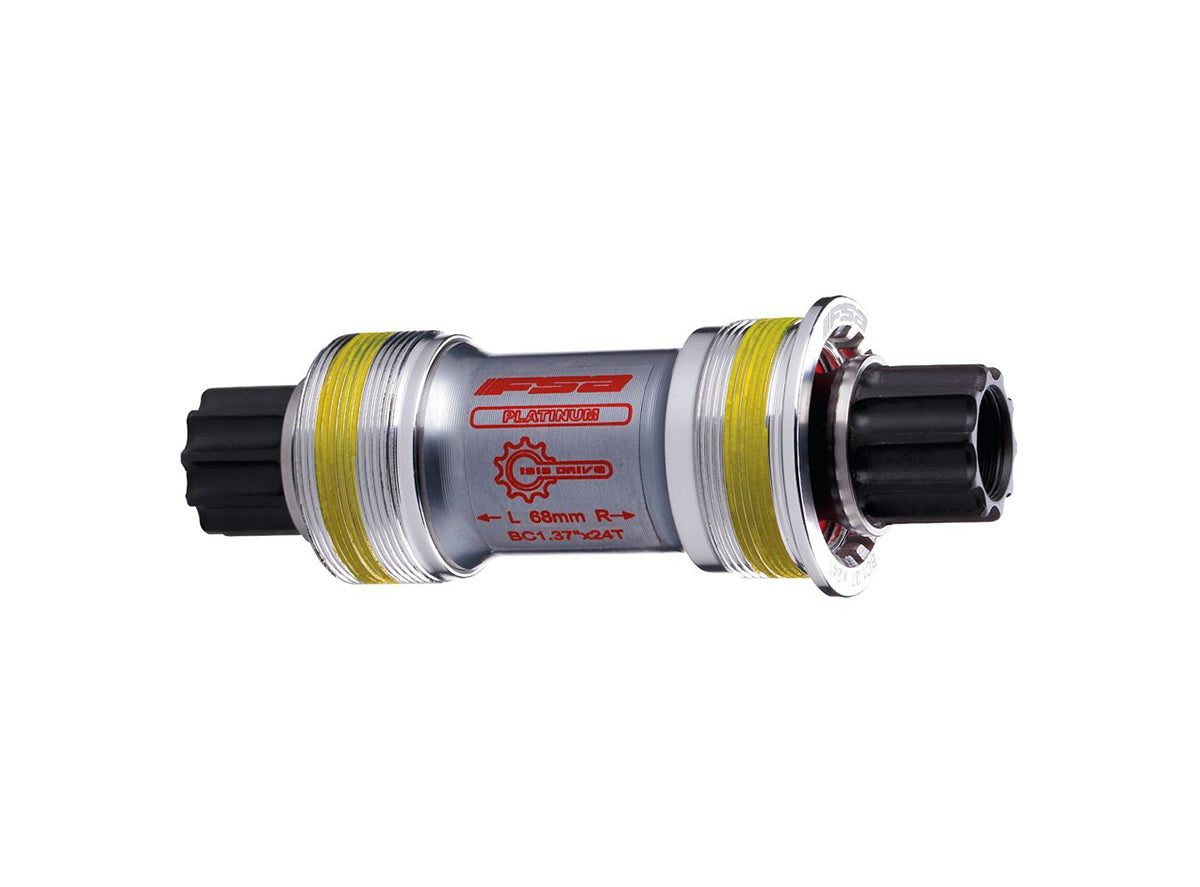 FSA Platinum CrMo ISIS Bottom Bracket Black 68 x 118mm 