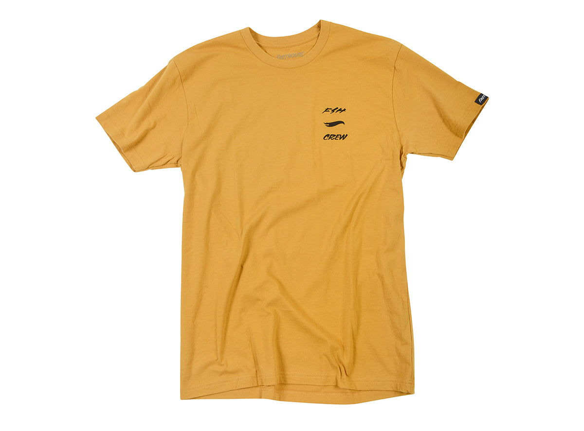 Fasthouse Major Hot Wheels Tee - Youth - Vintage Gold Vintage Gold X-Small 