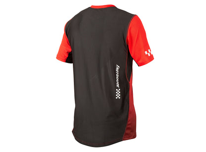 Fasthouse Alloy Slade Short Sleeve MTB Jersey - Red-Black
