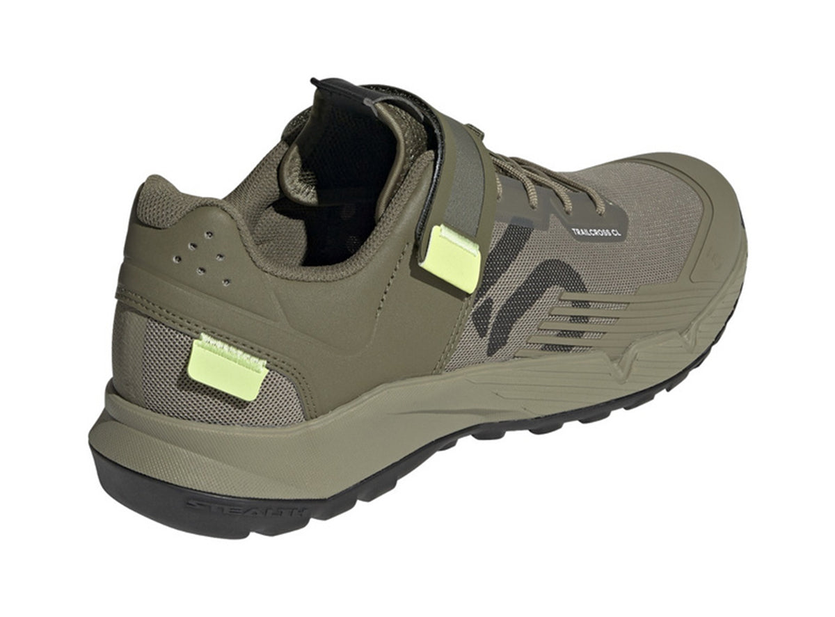 Five Ten Trailcross Clip-In MTB Shoe - Orbit Green-Carbon-Pulse Lime