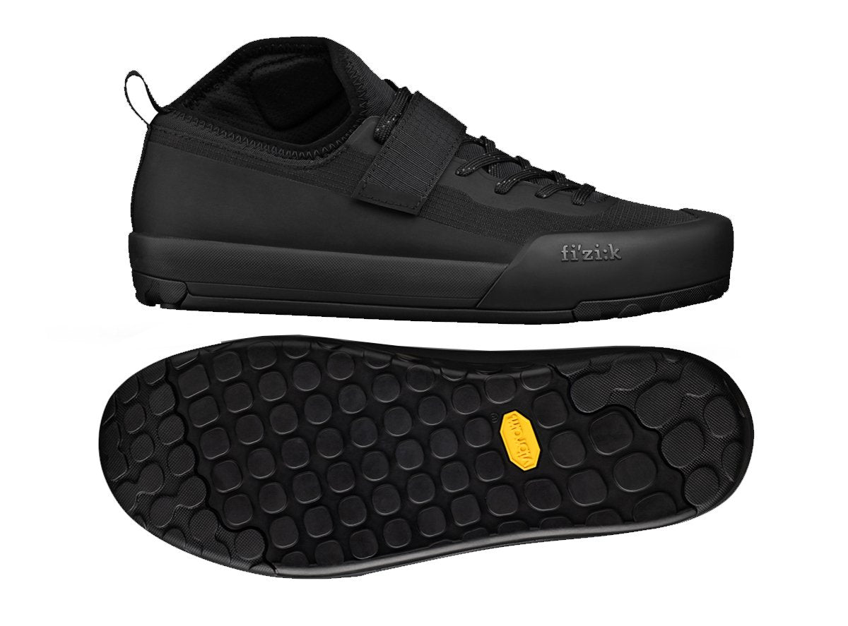 Fizik Gravita Tensor Flat Pedal MTB Shoe - Black-Black Black - Black EU 43 