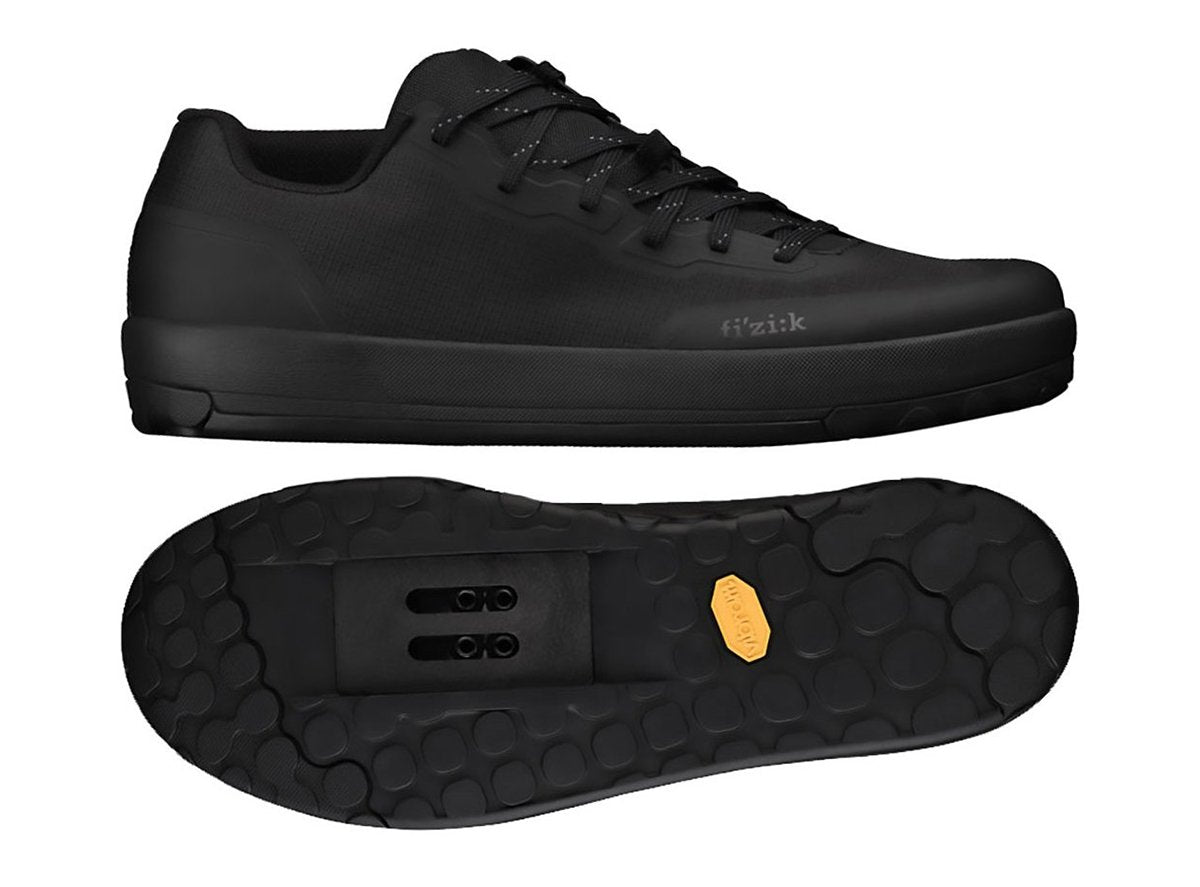 Fizik Gravita Versor Clipless MTB Shoe - Black-Black Black - Black EU 43 