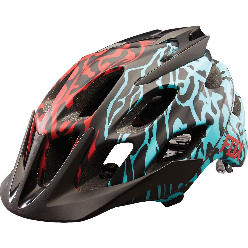 Fox Racing Flux Cauz MTB Helmet - Ice Blue Ice Blue Small/Medium 