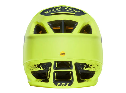 Fox Racing Proframe Mink Full Face Helmet - Womens - Yellow - Black