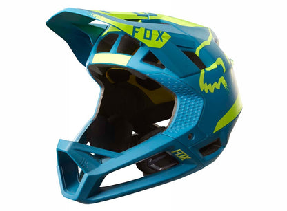 Fox Racing Proframe Moth Full Face Helmet - Teal Teal Small 