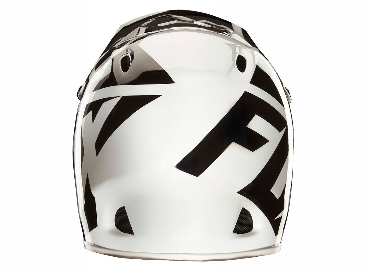 Fox Racing Rampage Race Full Face Helmet - White-Black White - Black Small 
