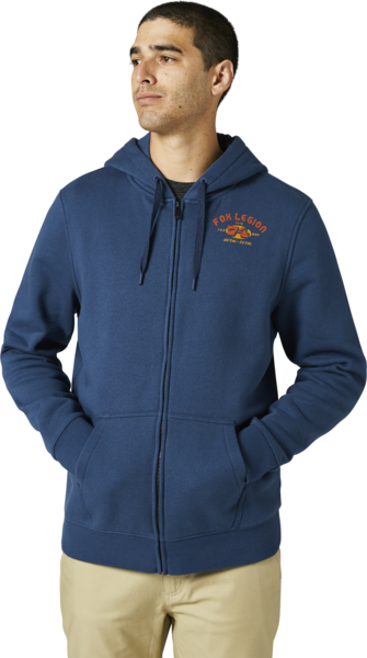 Fox Racing At Bay Zip Fleece - Dark Indigo - 2022 Dark Indigo Small 