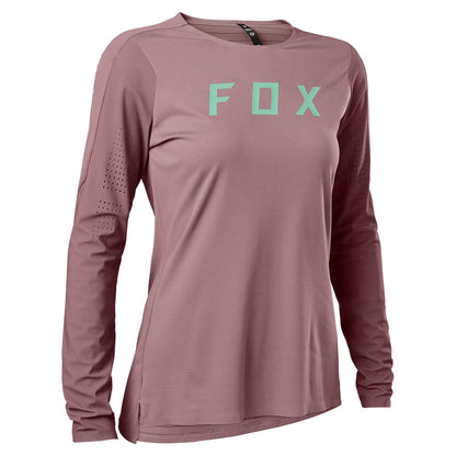 Fox Racing Flexair Pro Long Sleeve MTB Jersey - Womens - Plum Perfect - 2022 Plum Perfect X-Small 