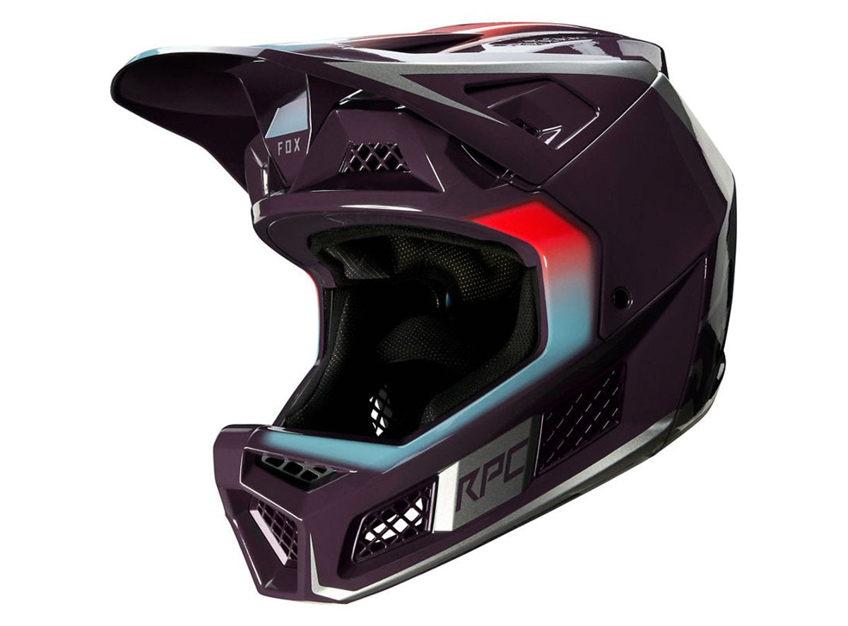 Fox Racing RPC MTB Helmet - Diaz - Dark Purple - 2020 Dark Purple Medium 