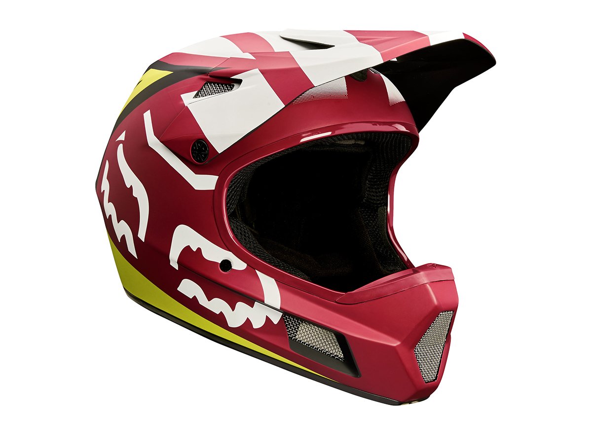 Fox Racing Rampage Comp Creo Full Face Helmet - Yellow-Black Yellow - Black Large 