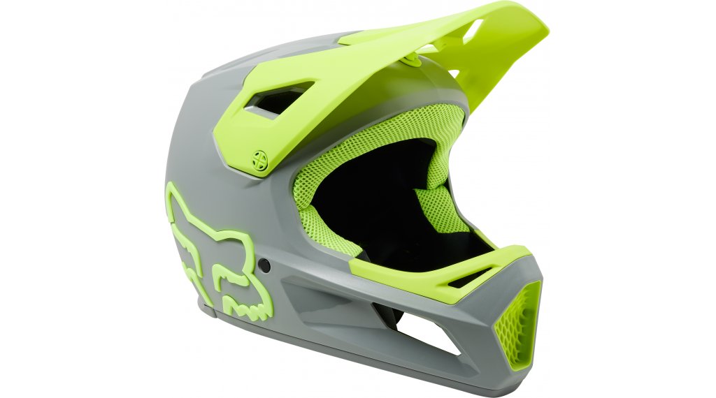 Fox Racing Rampage Full Face Helmet - Youth - Ceshyn - Gray - 2022 Gray Small 