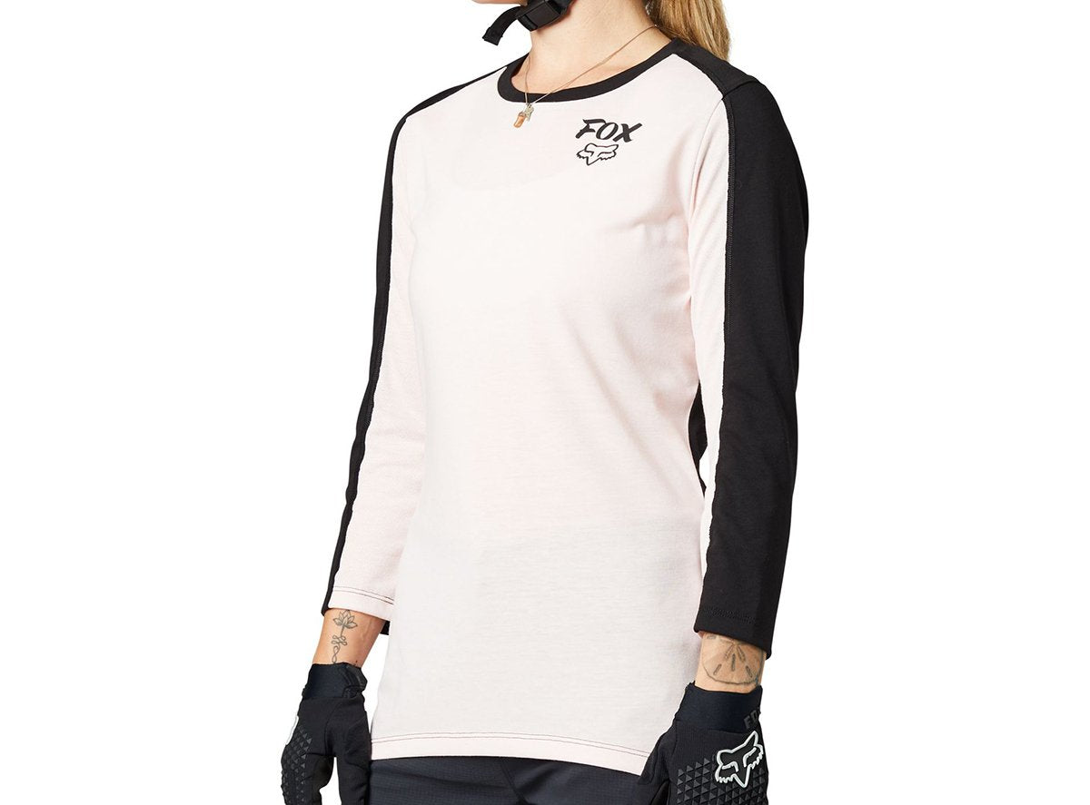 Fox Racing Ranger DR 3/4 Sleeve MTB Jersey - Womens - Pink - 2021 Pink X-Small 