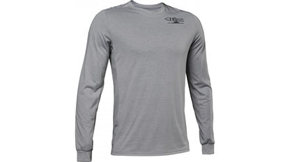 Fox Racing Ranger Dri Release Long Sleeve MTB Jersey - Steel Gray - 2022 Steel Gray Small 