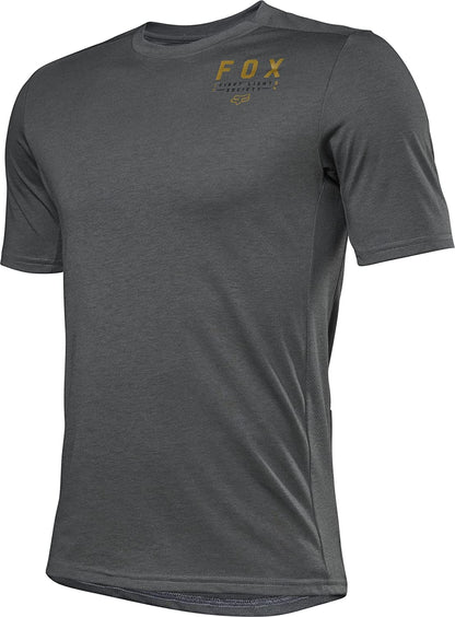 Fox Racing Ranger Dri Release Short Sleeve MTB Jersey - Crys - Dark Shadow - 2022 Dark Shadow Small 