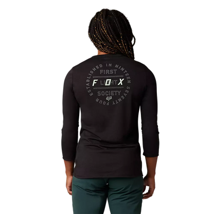 Fox Racing Ranger Dri Release 3/4 Sleeve MTB Jersey - Womens - Black
