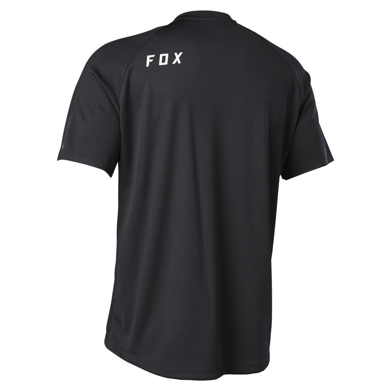 Fox Racing Ranger Power Dry Short Sleeve MTB Jersey - Black - NLM