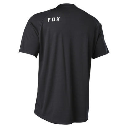 Fox Racing Ranger Power Dry Short Sleeve MTB Jersey - Black - NLM