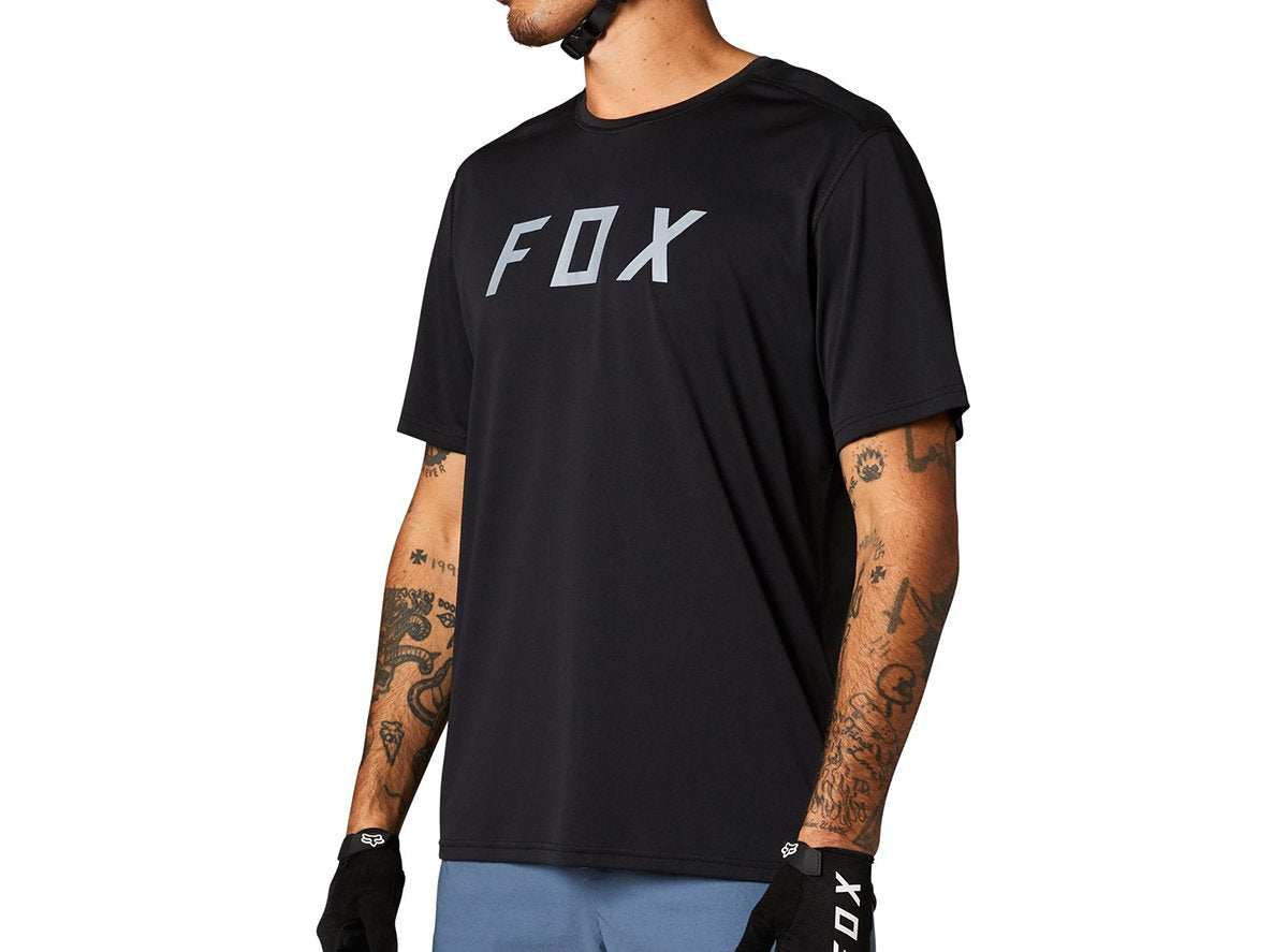 Fox Racing Ranger Short Sleeve MTB Jersey - Fox - Black - 2021 Black Small 