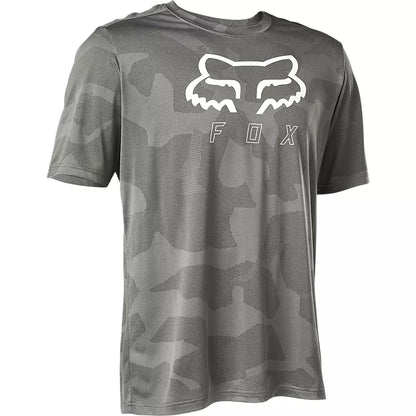 Fox Racing Ranger Tru Dri Short Sleeve MTB Jersey - Gray - 2022 Gray Small 