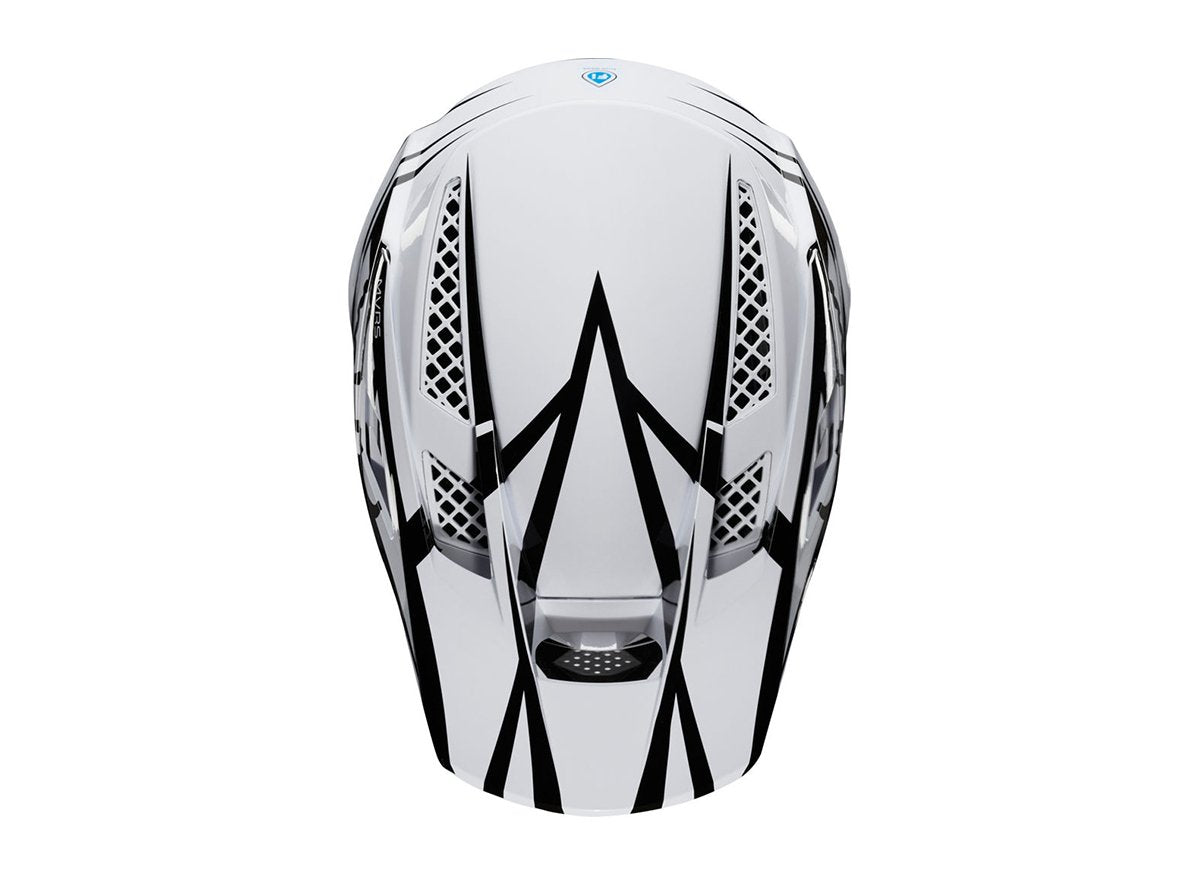 Fox Racing Rampage Pro Carbon Full Face Helmet - Weld - White - 2019