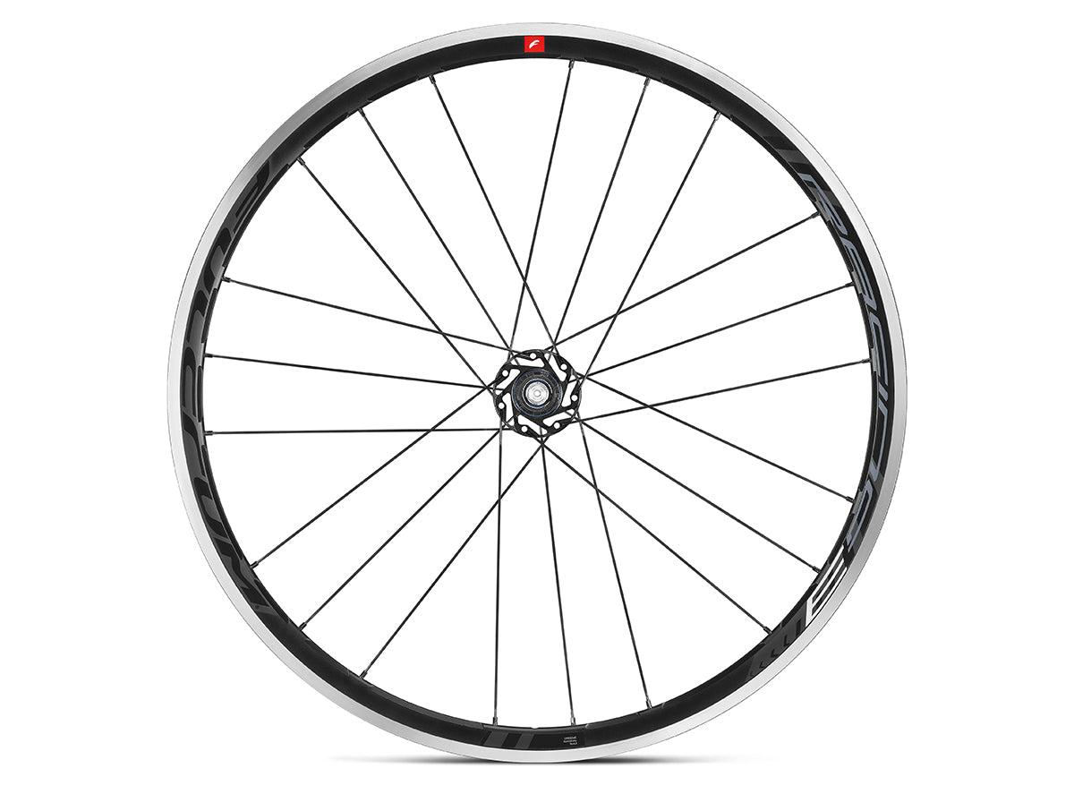 Fulcrum Racing 3 700c Road Wheelset - Black Black 100/130mmQR - 11 Speed - HG - Rim Brake 