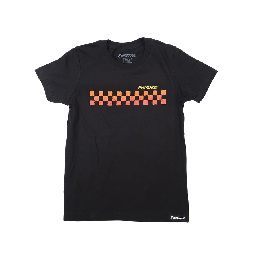 Fasthouse Ricky Tee - Youth - Black - 2022 Black Small 