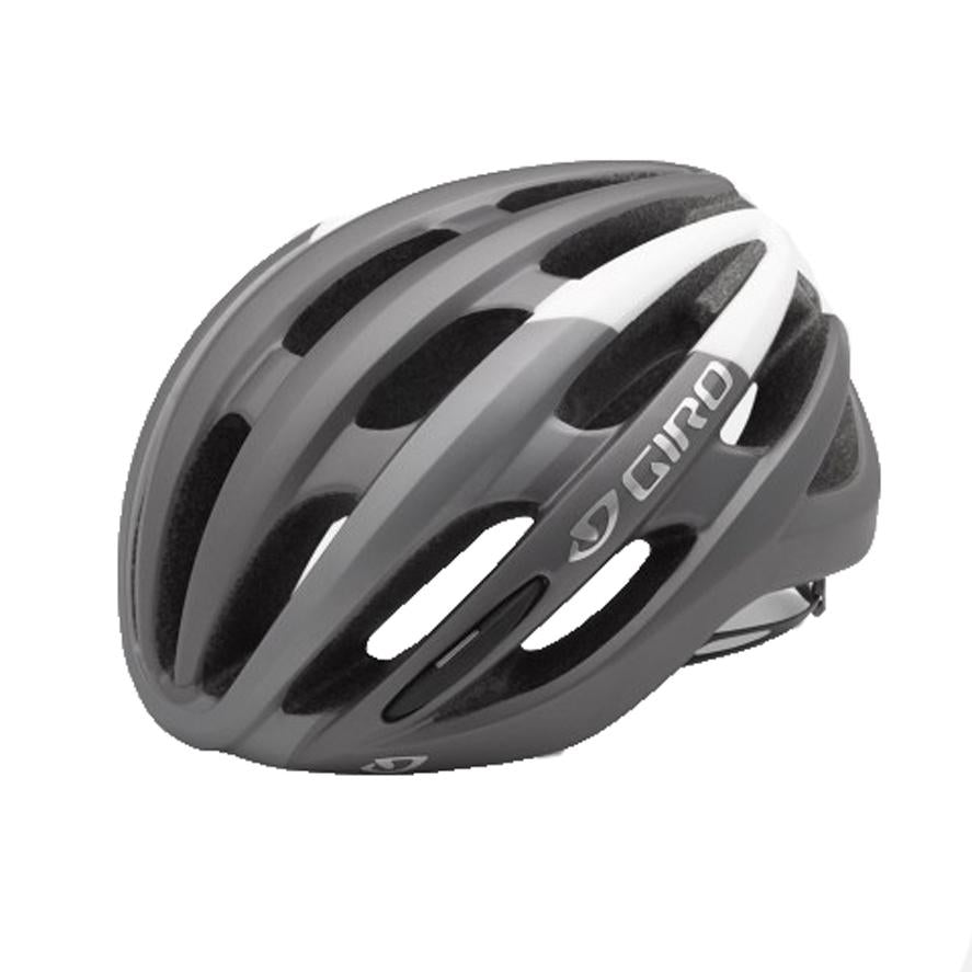 Giro Foray Road Helmet - Matt Titanium-White Matt Titanium - White Small 