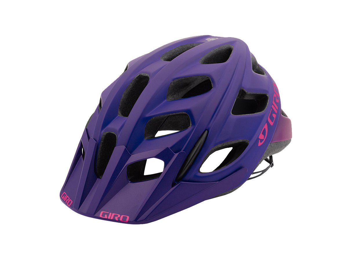 Giro Hex MTB Helmet - Matt Purple-Bright Pink Matt Purple - Bright Pink Small 