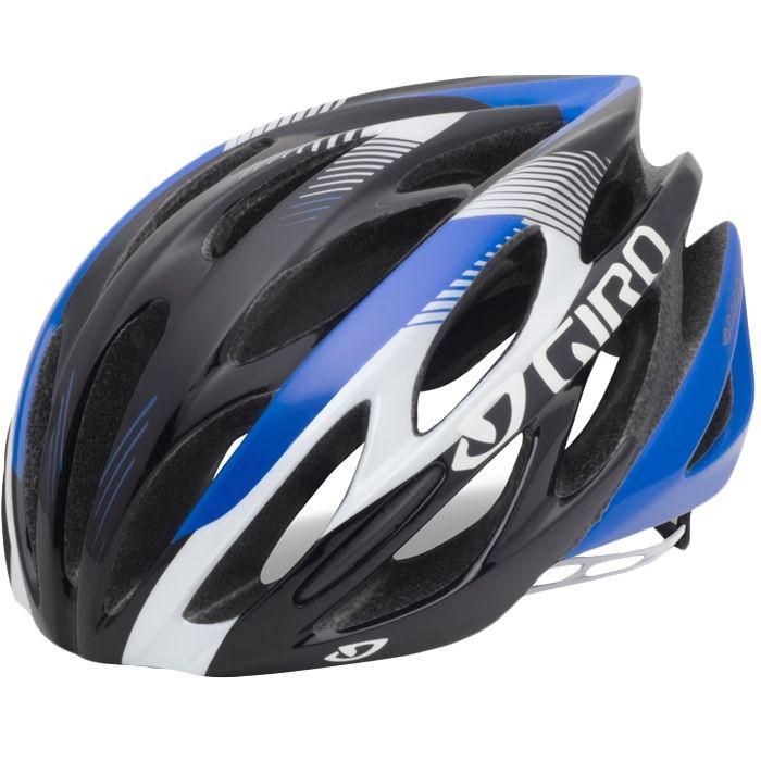 Giro Saros Road Helmet - Black-Blue Black - Blue Large 