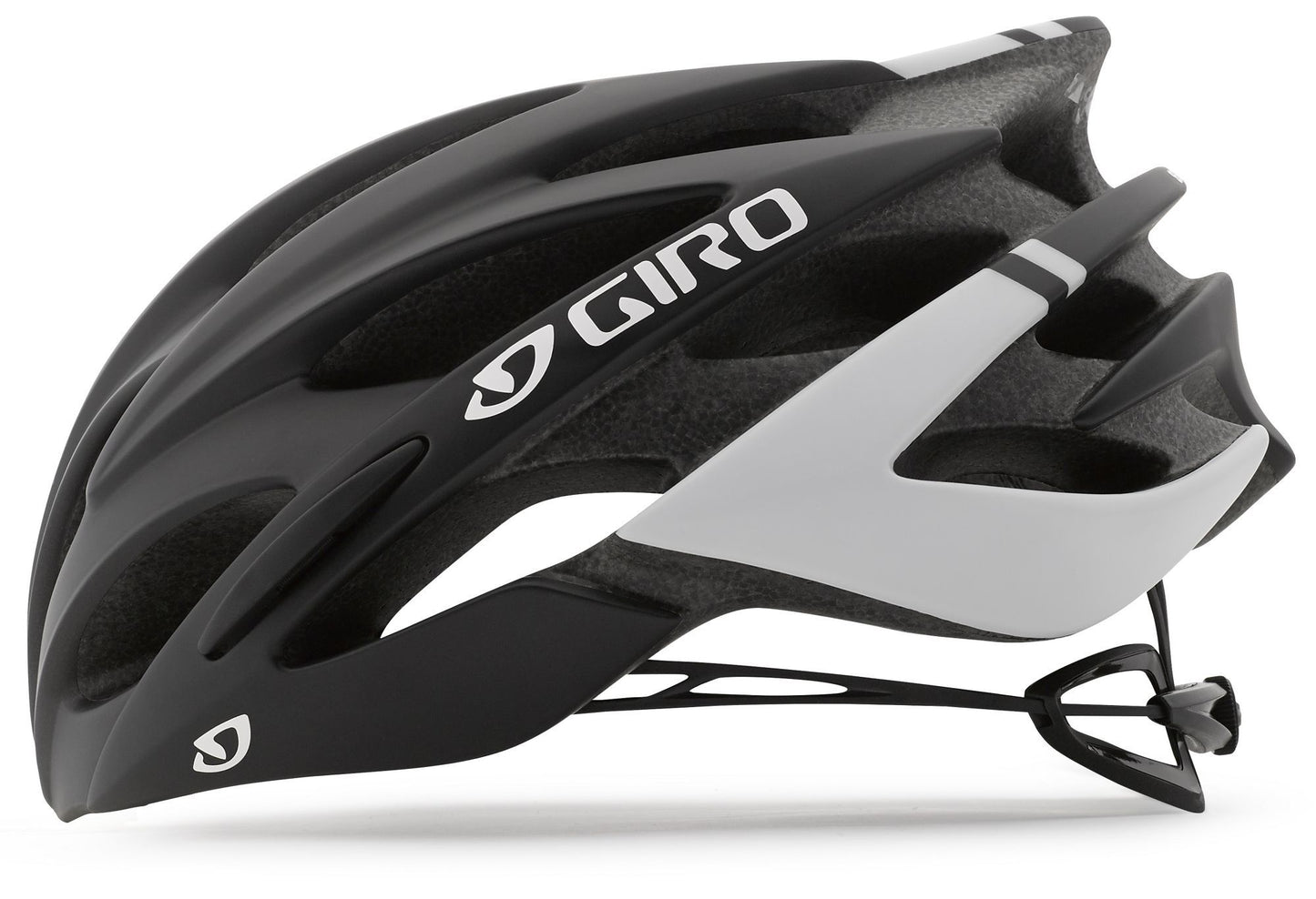Giro Savant Road Helmet - Matt Black-White - 2016 Matt Black - White Medium 