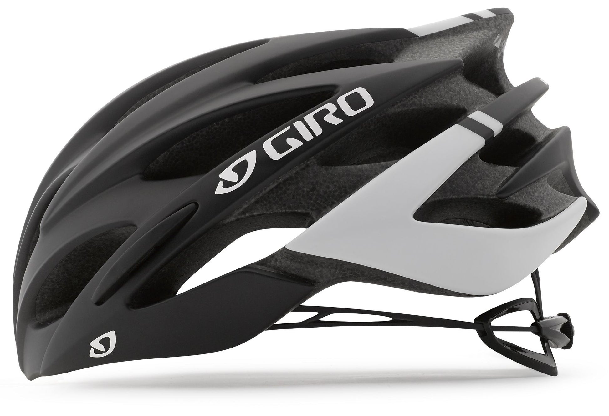 Giro Savant Road Helmet - Matt Black-White - 2016 Matt Black - White Medium 
