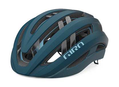 Giro Aries Spherical Road Helmet - Matt Ano Harbour Blue