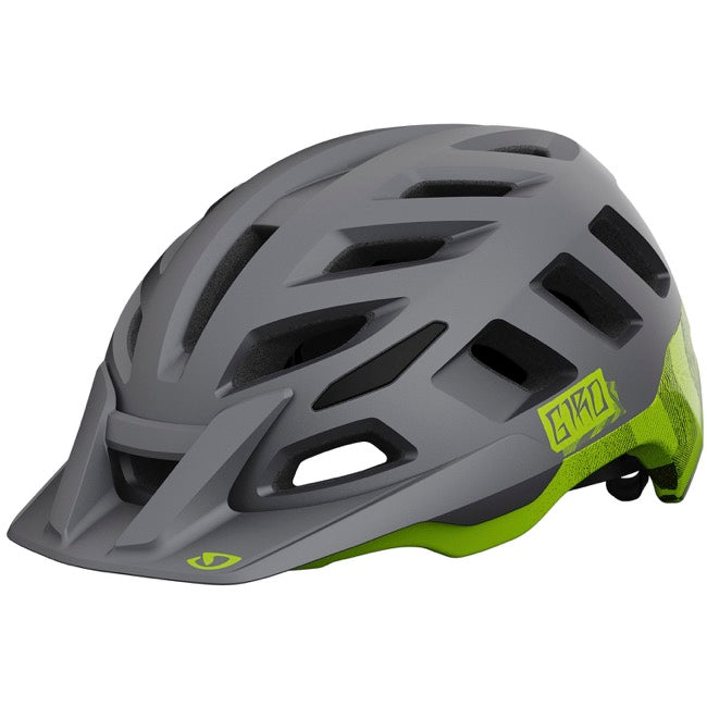 Giro Radix MIPS MTB Helmet - Matt Metallic Black-Ano Lime - 2022 Matt Metallic Black - Ano Lime Small 