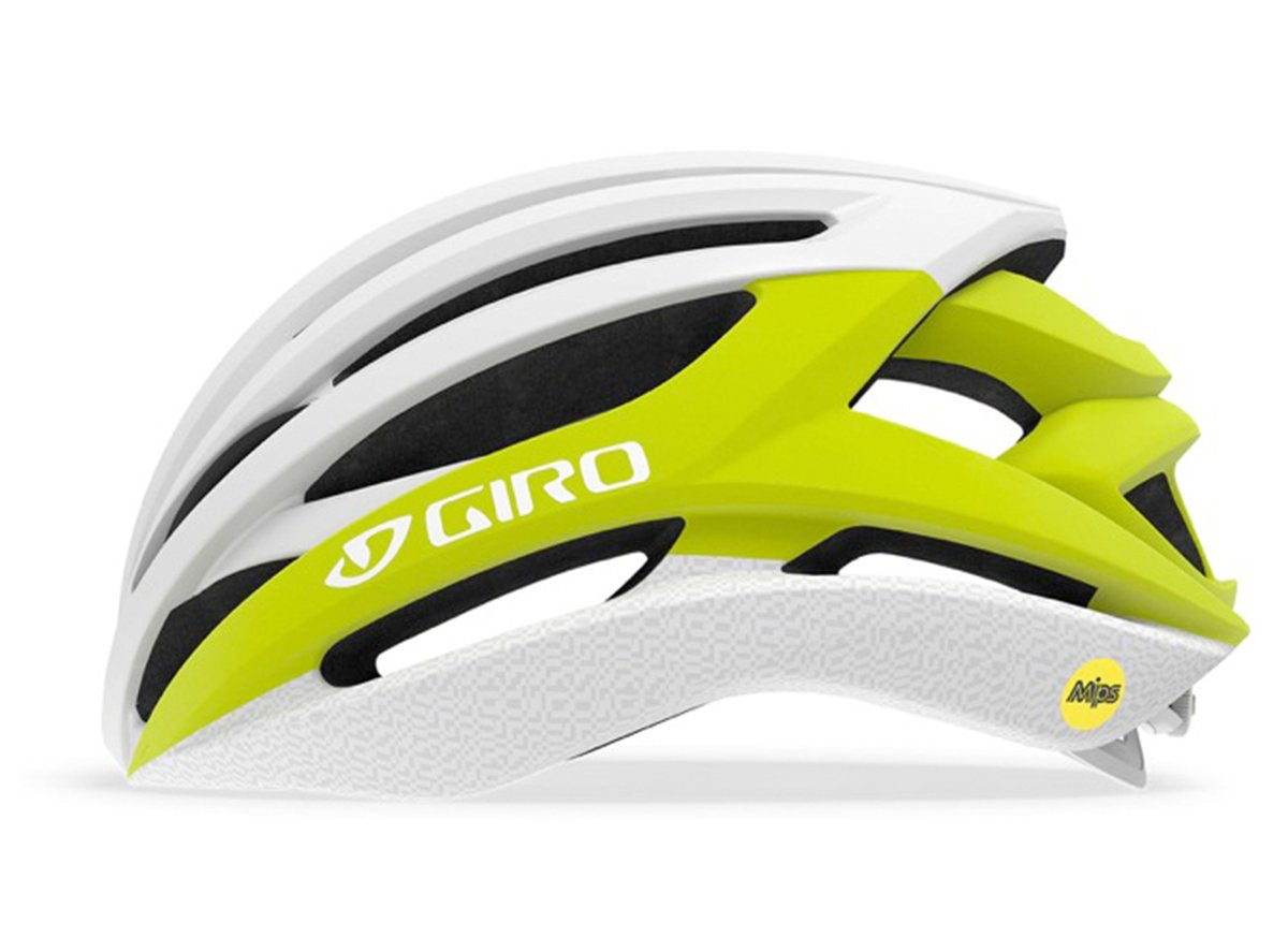 Giro Syntax MIPS Road Helmet - Matt Citron-White - 2019 Matt Citron - White Small 