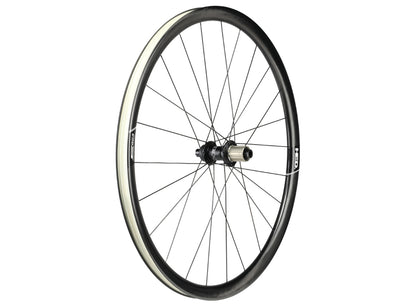 HED Wheels Emporia GC3 Performance 700c Carbon Clincher Disc Gravel Wheel - Rear