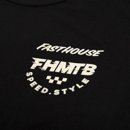Fasthouse Hierarchy Short Sleeve Tech Tee - Black