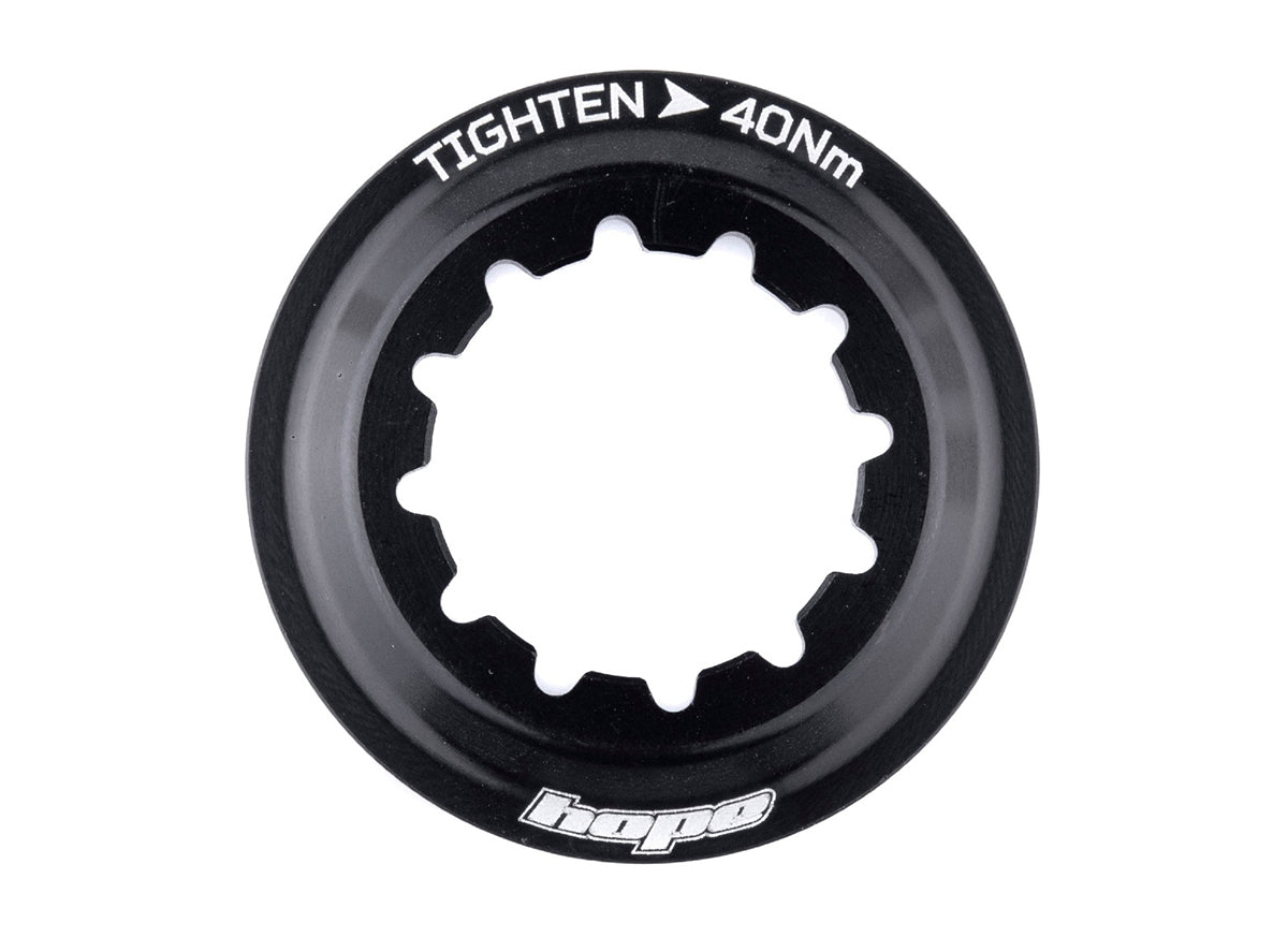 Hope Center Lock Disc Lockring - Black Black  