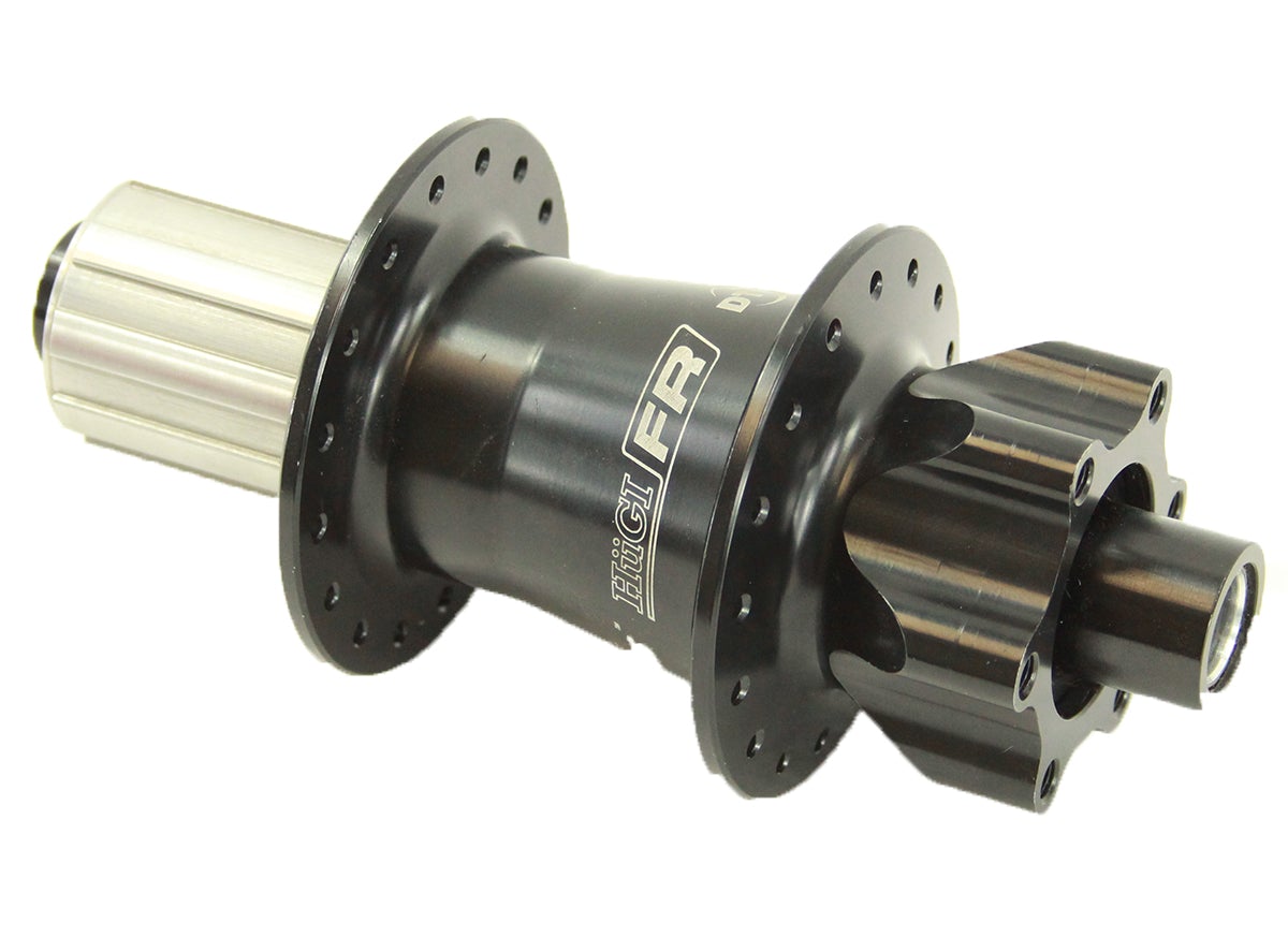 Hugi FR Freeride MTB Disc Hub - Rear - 150x12mm - Black Black 12x150mmTA 36h