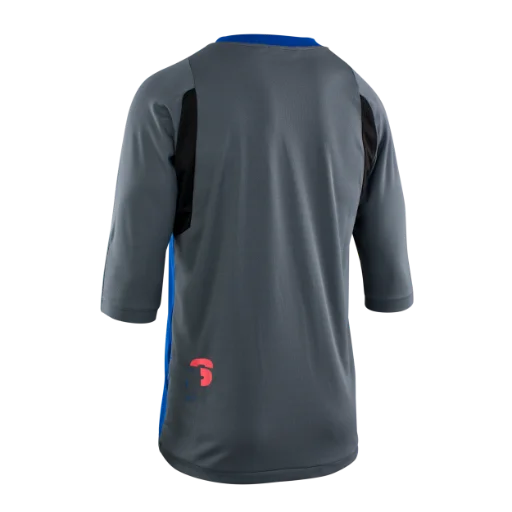 ION Scrub Amp 3/4 Sleeve MTB Jersey - Gray