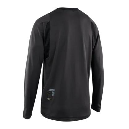 ION Scrub Amp Long Sleeve MTB Jersey - Black